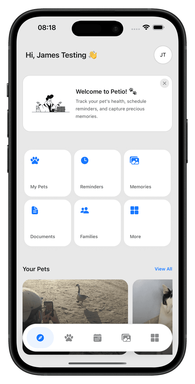 Petio App Screenshot 0