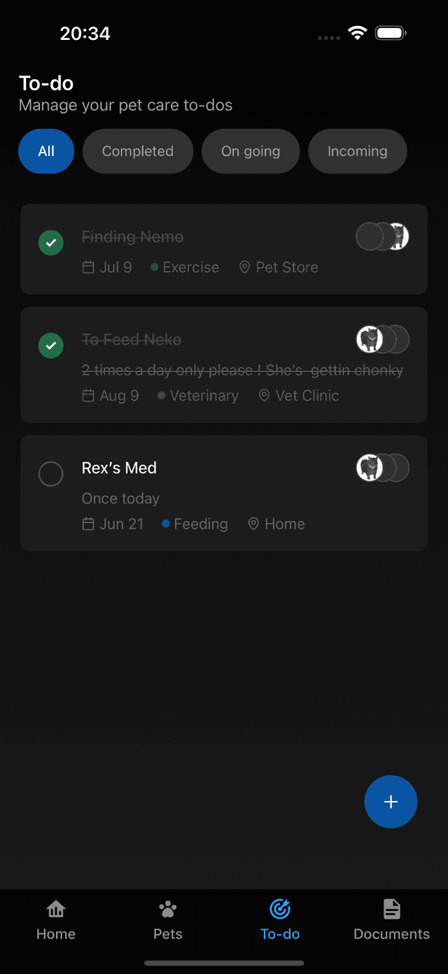 Petio App Screenshot 1